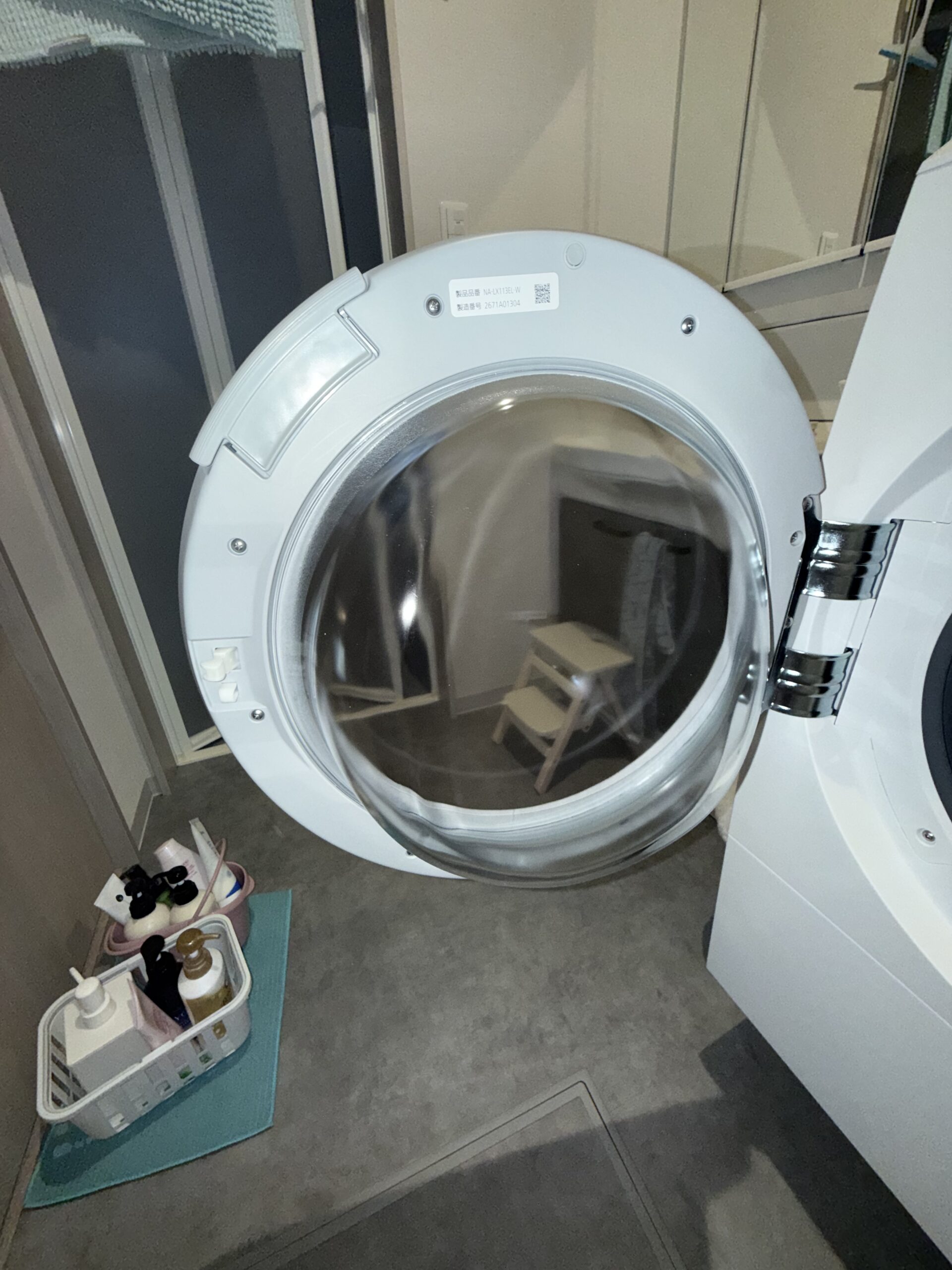 パナソニック ドラム式洗濯機 ドア内側 ホコリ
